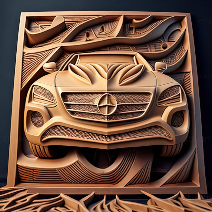 3D model Mercedes Benz F200 Imagination (STL)